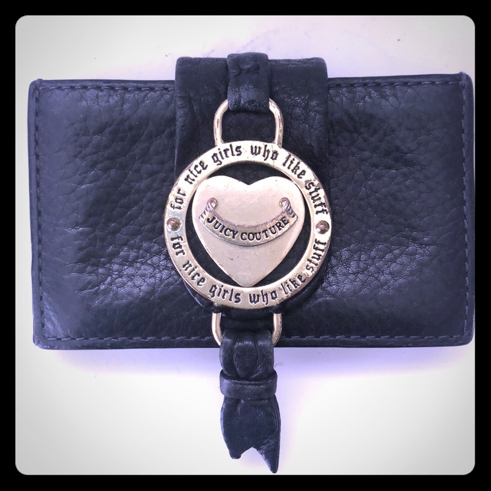 Juicy Couture, leather card wallet